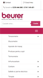 Mobile Screenshot of beurer.ro