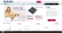 Desktop Screenshot of beurer.pl